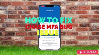 “Fix Multifactor Authentication Error on Chase App (MFA Error FIX 2025)”
