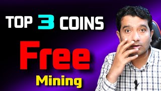 Top 3 Free Crypto Mining apps || Best 100X Free Passive Income Crypto Coins screenshot 1