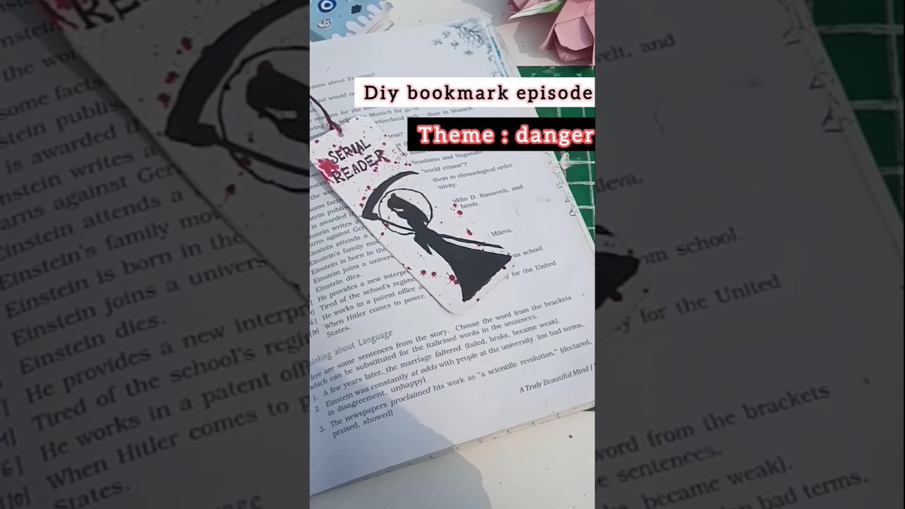 Diy bookmark episode 3 