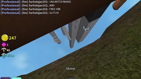 Azure Mines: FREE ORE & UNLIMITED RANGE/ OUTSIDE THE MAP GLITCH!! ROBLOX!