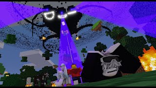 5 idiots try and beat the wither storm | Minecraft Stream
