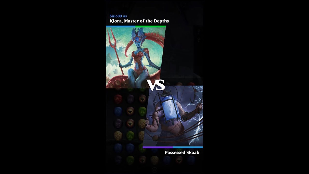 Magic: Puzzle Quest - Kiora vs Possessed Skaab