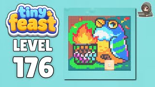 Tiny Feast level 176 walkthrough solution 
