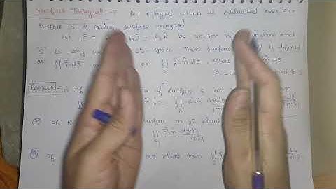 Surface Integral Exercise 5.3 of Vector calculus BSC 1st Year