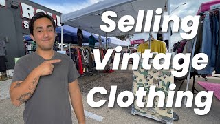 How much did I make Vending at 2 Vintage Markets // UT vs A&M Market and The Montrose Market