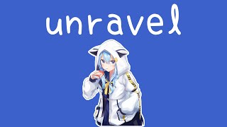 【Hoshimachi Suisei】unravel / TK from 凛として時雨 [中文字幕]