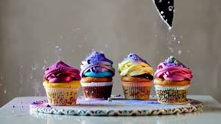 ASMR Exploding Cupcake
