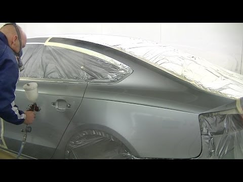 how-to-paint-a-car-"metallic-audi-a5"