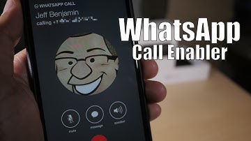Cydia Tweak: WhatsApp Call Enabler - enable WhatsApp VOIP calling on iPhone
