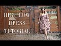 Diy  high low dress  boning tutorial  szilvia bodi