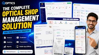 QOptics Mobile App | The Best Offline POS & Management System for Optical Shops 👓📱 screenshot 2