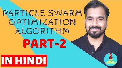 Particle Swarm Optimization (PSO) Algorithm Part-2 Explained in Hindi