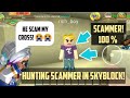 HUNTING A SCAMMER IN SKYBLOCK | SCAMMER HUNTERS | SKYBLOCK BMGO 1.13.10