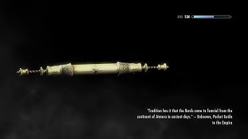Skyrim elder scroll loading screen