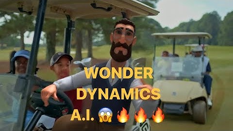 WONDER DYNAMICS - First attempt at A.I. - CGI- MOTION CAPTURE #artificialintelligence  #cgi #ai