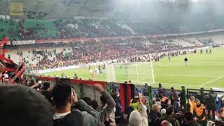 24 Mayıs 2026 Çorum FK - Esenler Erokspor Play-off final maçı kupa Sevinci tribün çekimi 