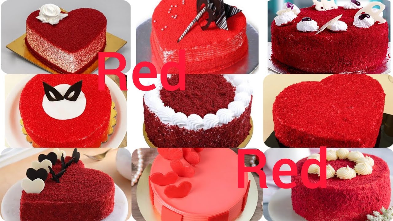 ##Red colour cake decoration # ️ ️ ️##subscribe 🙏🙏 - YouTube