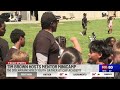 Raiders legend Tim Brown returns to Sacramento for annual mentor mini camp