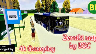 Proton Bus Simulator #2|Zerniki map Line 001 Route 1 full gameplay #Bestbusgamemobile screenshot 5