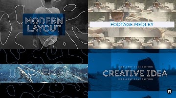 Footage Medley Modular Template for Apple Motion & FCPX - MotionVFX