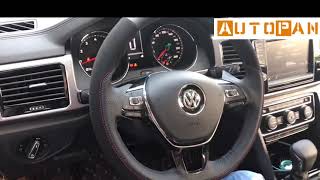 AutoPan How to install Car Steering Wheel Cover for Volkswagen Jetta Passat Golf Polo Atlas Tiguan