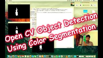 OpenCV Object Detection in Python - Using Color segmentation (Tutorial)