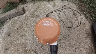 Seaflo Bilge Pump 3500 gallons per hour.