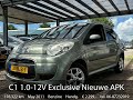 Citroen C1 1.0-12V Exclusive Nieuwe APK