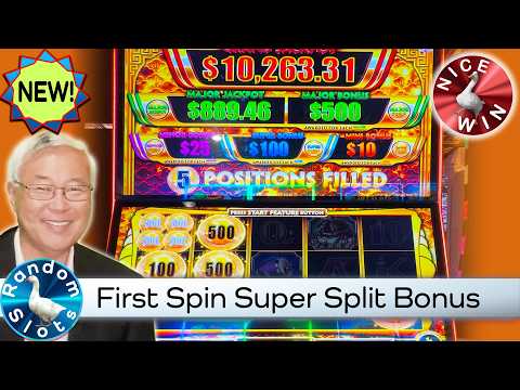 Super Split Rui Shi Xian Fu Slot Machine Nice First Spin Bonus