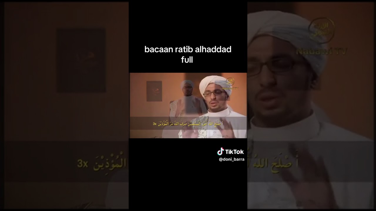 Bacaan Ratib Al Haddad 🥰🙏 