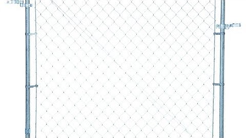 Fit-Right Adjustable Chain Link Fence Gate