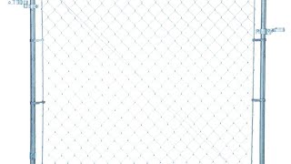 Fit-Right Adjustable Chain Link Fence Gate