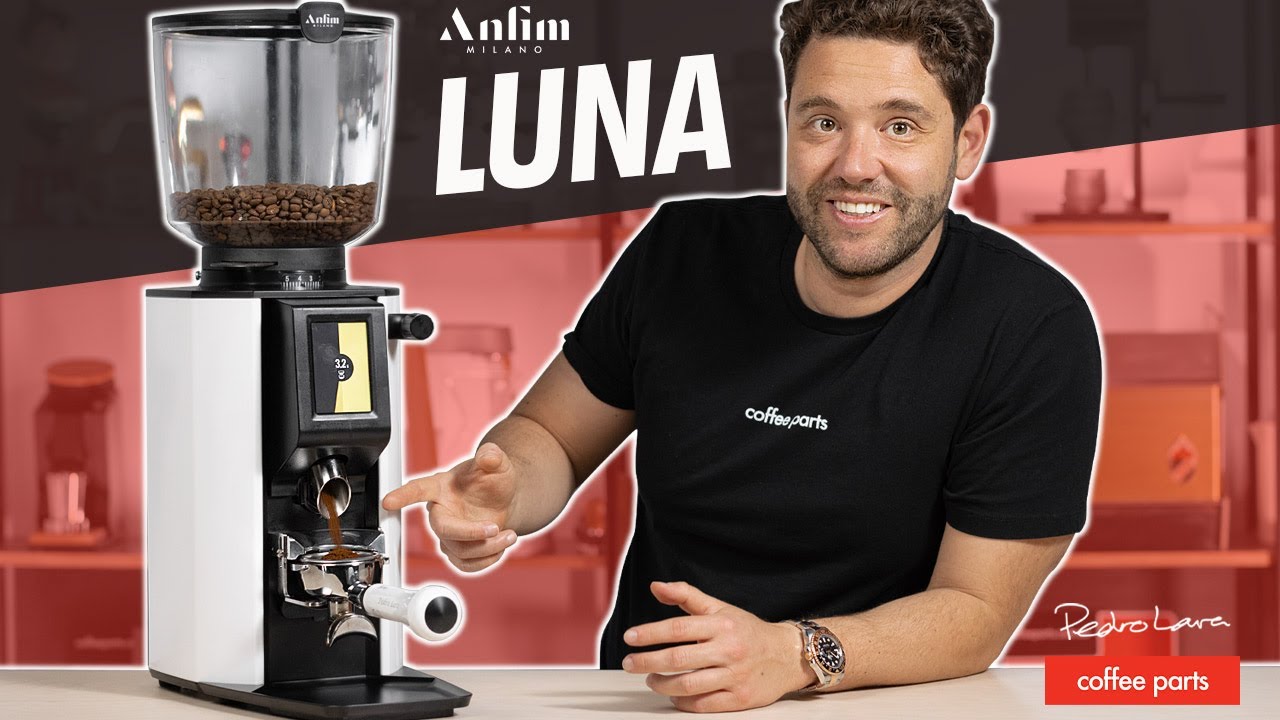 Anfim Luna Commercial Espresso Coffee Grinder Review YouTube