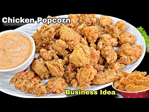 Better Than KFC? 😍 Crispy & Juicy Chicken Popcorn Recipe 🍗🍿 | Easy Recipe + Food Business Idea