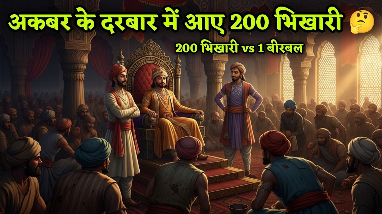 200 भिखारी और एक जादुई बीज! बीरबल का इंसाफ देखकर रो पड़ेंगे आप 😭 Akbar Birbal story | Moral Story