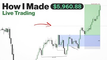 How I Made $5,960.88 Live Trading | ICT Concepts