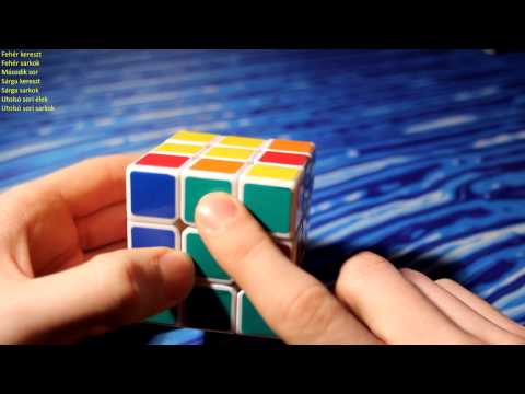 Videó: Hogyan Gyűjtsük össze A Sarok- és élelemeket A Rubik-kocka Harmadik Rétegében