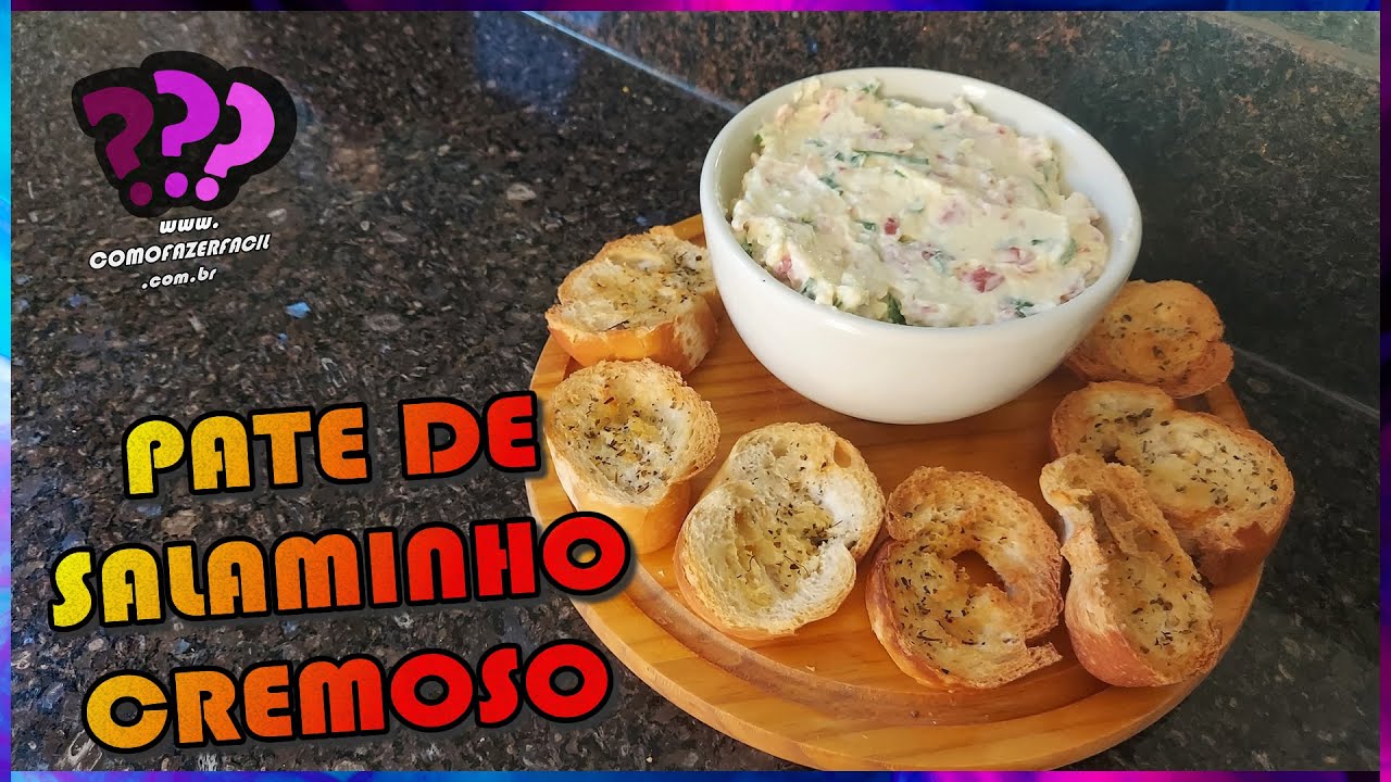 Pate de salaminho saboroso
