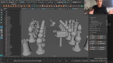 Intro to Maya Pt 3 - Rook, Queen, & King
