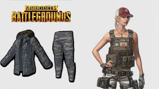 Padded Jacket (Urban)   Combat Pants (Grey Camo) [PlayerUnknown's Battlegrounds Skin]