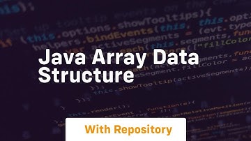 java array data structure