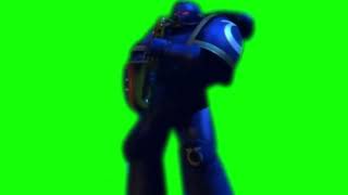 Epic Saxophone Space Marine Green Screen