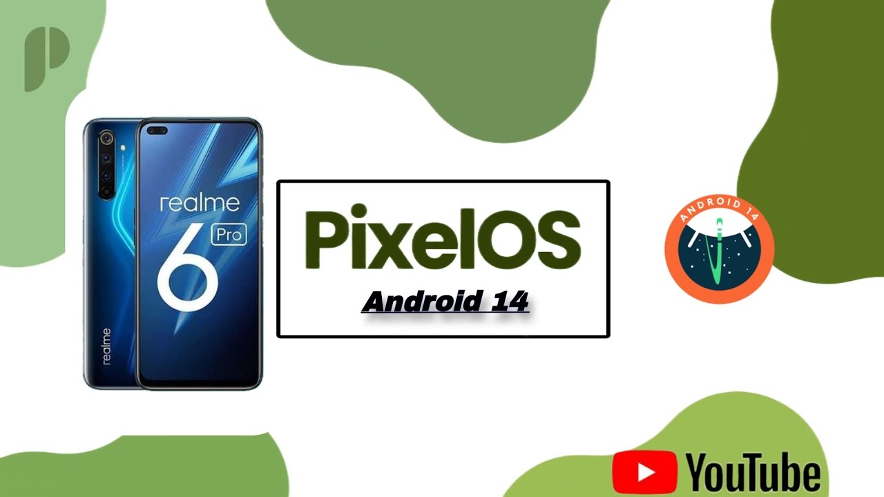 How to install Android 14 on Realme 6pro 😱// Convert your phone into ...