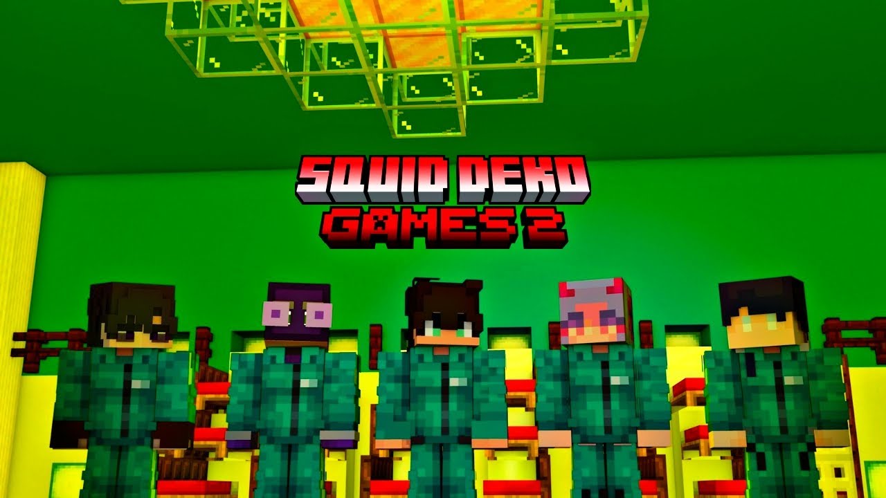 YO YA ESTUVE EN ESTOS JUEGOS! 🗣 | SQUID DEKO GAMES 2 | EVENTO DE MINECRAFT