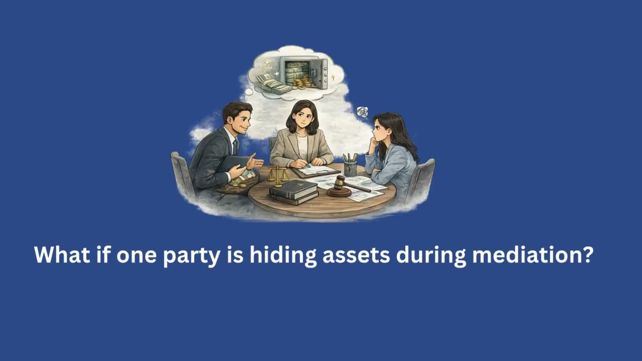 ⁣Hidden Assets in Divorce? How Mediation Handles It (Ontario)