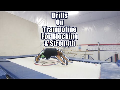 Trampoline Workouts, Exercises, & Drills (Parkour-Gymnastics-Gtramp)