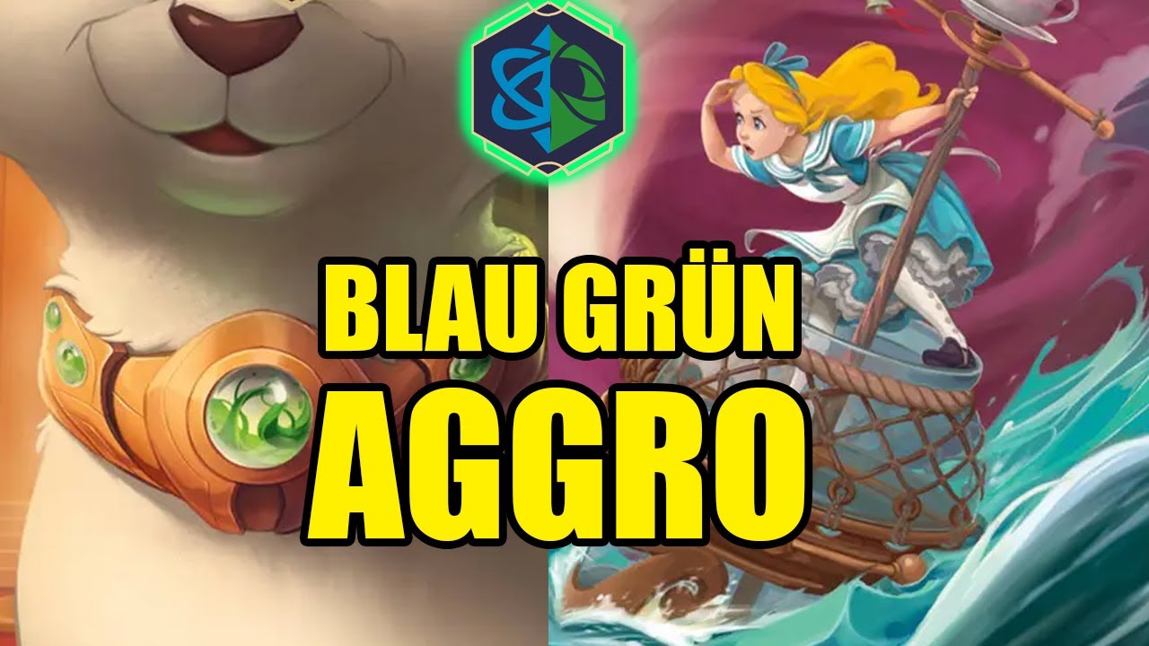 Hilf mir beim Deckbau! Ist Blau Grün Aggro machbar? Lorcana Deck Idee