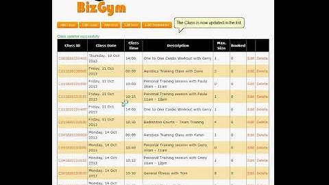 Administrator   How to Edit a Class