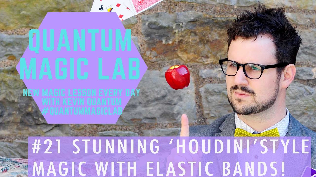 Learn amazing magic trick with elastic bands Quantum Magic Lab 21