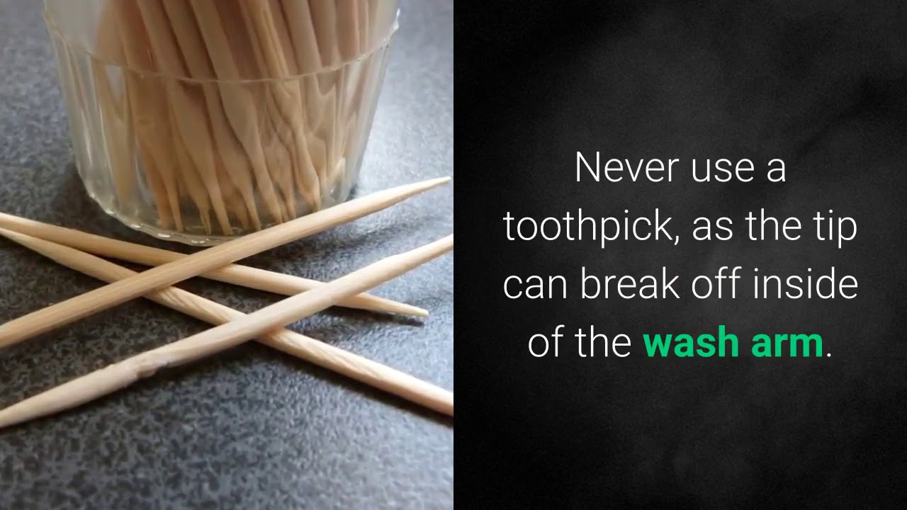 how to clean dishwasher YouTube